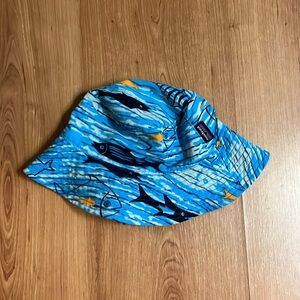 Patagonia reversible baby hat